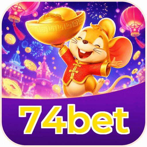 74bet Logo - Bônus com Rollover Justo
